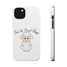 DistinctInk ToughCase for Apple iPhone, Compatible with MagSafe Charging - Time to Count Sheep - Lamb