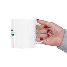 DistinctInk Glossy White Coffee / Tea Mug - Life Only Listens When I Talk In My Sleep