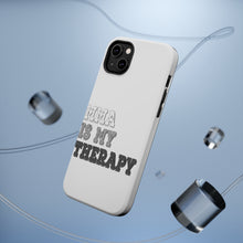 DistinctInk ToughCase for Apple iPhone, Compatible with MagSafe Charging - MMA Is My Therapy