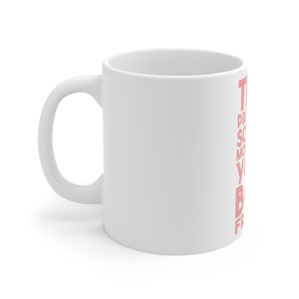 Glossy White Coffee / Tea Mug - This Princes Scores More Than Your Boyfriend, view 2