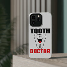 DistinctInk ToughCase for Apple iPhone, Compatible with MagSafe Charging - Tooth Doctor Dentist