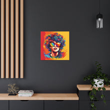 DistinctInk Canvas Wall Art with Start Building Your Dreams for LGBTQ+ Pride