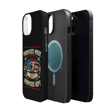 DistinctInk Tough Case for iPhone, Compatible with MagSafe Charging | Trump - Promises Made, Promises Kept | Conservative