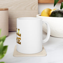 DistinctInk Glossy White Coffee / Tea Mug - Hall of Fame