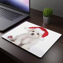 DistinctInk Mouse Pad - 1/4" Foam Rubber - Maltese Puppy