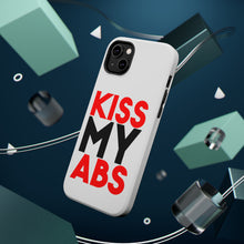 DistinctInk ToughCase for Apple iPhone, Compatible with MagSafe Charging - Kiss My Abs