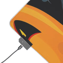 DistinctInk LED Gaming Mouse Pad with Spooky Halloween Night Design for Halloween