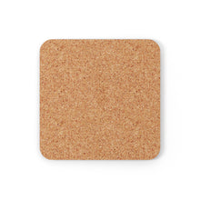 DistinctInk (Set of 4) Corkwood Coasters with The Halloween SpellDesign for Halloween