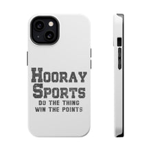DistinctInk ToughCase for Apple iPhone, Compatible with MagSafe Charging - Hooray Sports Do The Thing Win The Points