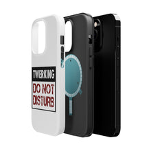 DistinctInk ToughCase for Apple iPhone, Compatible with MagSafe Charging - Twerking Do Not Disturb
