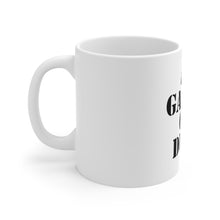 DistinctInk Glossy White Coffee / Tea Mug - Gamer on Duty Video Games