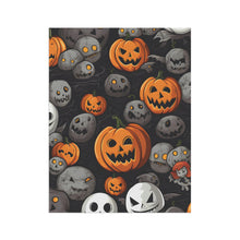 DistinctInk Garden & House Banner Flag with Haunted Harvest Time Design for Halloween