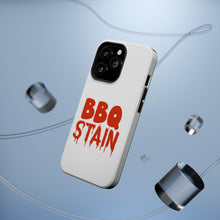 DistinctInk ToughCase for Apple iPhone, Compatible with MagSafe Charging - BBQ Stain Barbecue