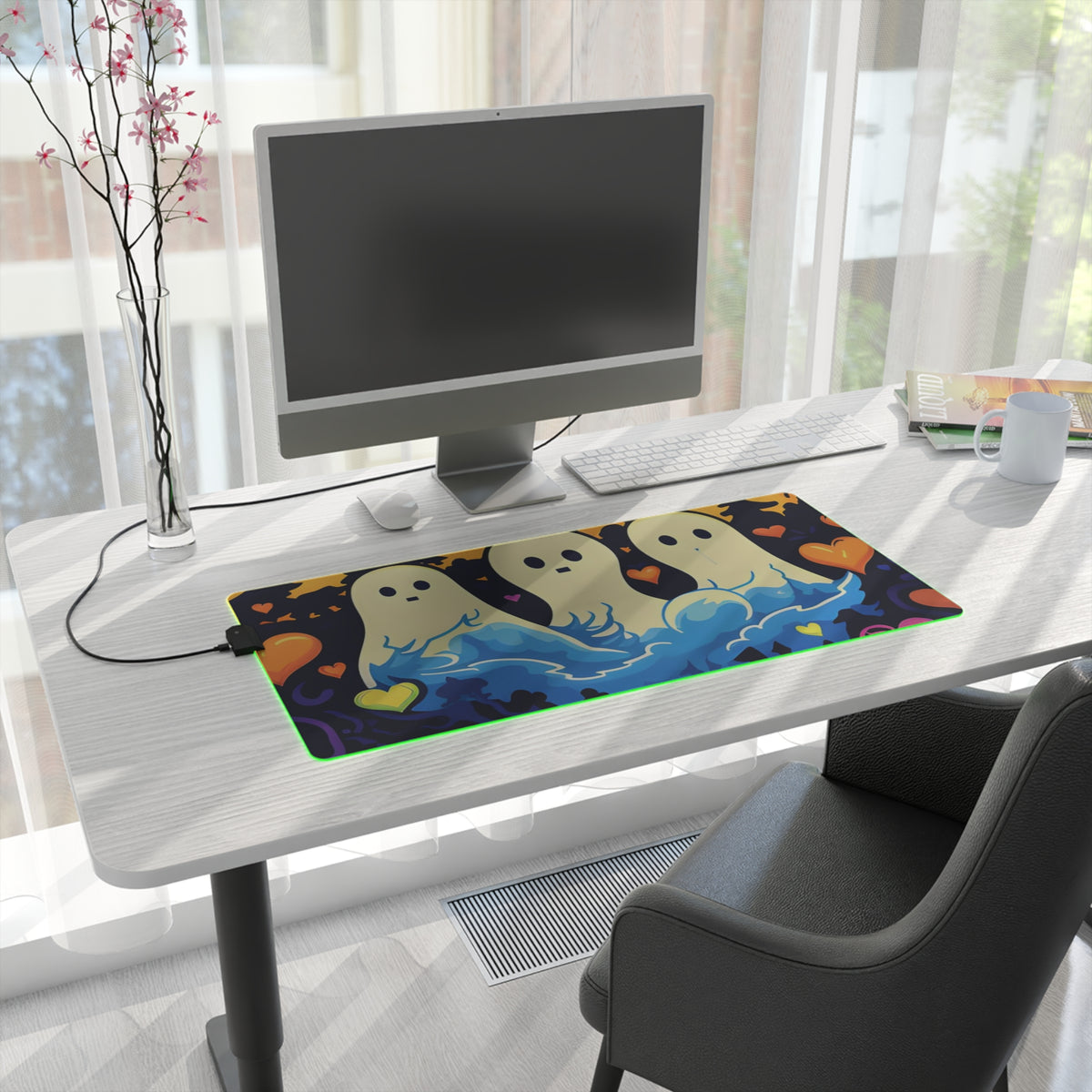 LED Gaming Mouse Pad with A Life Of Adventure Design for Halloween LGBTQ+ Pride, view 32
