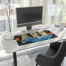 DistinctInk LED Gaming Mouse Pad with A Life Of Adventure Design for Halloween  LGBTQ+ Pride