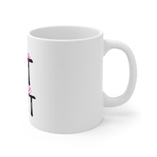 DistinctInk Glossy White Coffee / Tea Mug - Being Fit is the $hit