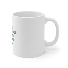 DistinctInk Glossy White Coffee / Tea Mug - Despite the Look On My Face, Still Talking