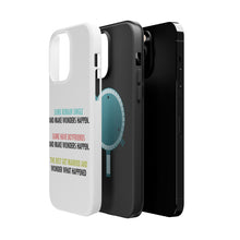 DistinctInk ToughCase for Apple iPhone, Compatible with MagSafe Charging - Some Single, Some Boyfriends, Rest Married