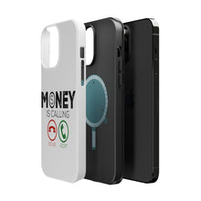 DistinctInk ToughCase for Apple iPhone, Compatible with MagSafe Charging - Money Is Calling Decline or Accept
