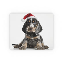 DistinctInk Mouse Pad - 1/4" Foam Rubber - Bluetick Coonhound Puppy