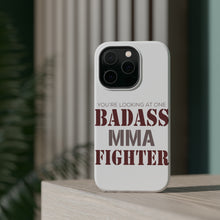 DistinctInk ToughCase for Apple iPhone, Compatible with MagSafe Charging - You're Looking at One Badass MMA Fighter
