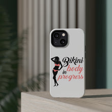 DistinctInk ToughCase for Apple iPhone, Compatible with MagSafe Charging - Bikini Body in Progress