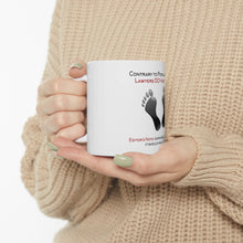 DistinctInk Glossy White Coffee / Tea Mug - Lawyers DO Have Souls Oops Soles