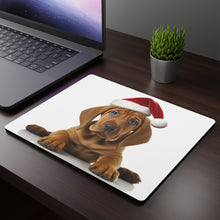 DistinctInk Mouse Pad - 1/4" Foam Rubber - Redbone Coonhound Puppy