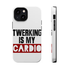 DistinctInk ToughCase for Apple iPhone, Compatible with MagSafe Charging - Twerking is My Cardio