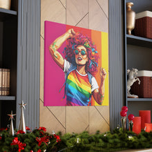 DistinctInk Canvas Wall Art with Leading a New Path for LGBTQ+ Pride