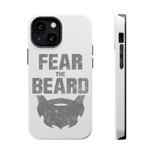 DistinctInk ToughCase for Apple iPhone, Compatible with MagSafe Charging - Fear the Beard