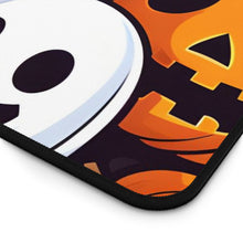 DistinctInk Desk Mat with Skele-Pumpkin Ghost Pattern Design for Halloween