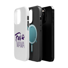 DistinctInk ToughCase for Apple iPhone, Compatible with MagSafe Charging - Fur Mama - Dog Paw