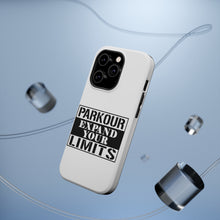 DistinctInk ToughCase for Apple iPhone, Compatible with MagSafe Charging - Parkour Expand Your Limits