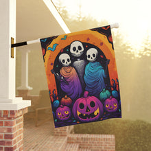 DistinctInk Garden & House Banner Flag with The Paths We Choose Design for Halloween  LGBTQ+ Pride