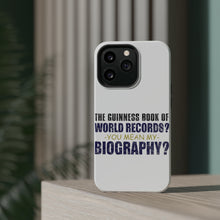 DistinctInk ToughCase for Apple iPhone, Compatible with MagSafe Charging - Guinness Book Of Records - My Biography