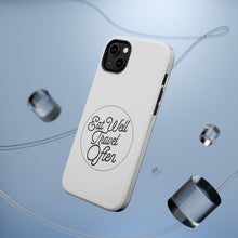 DistinctInk ToughCase for Apple iPhone, Compatible with MagSafe Charging - Eat Well, Travel Often
