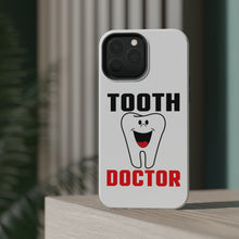 DistinctInk ToughCase for Apple iPhone, Compatible with MagSafe Charging - Tooth Doctor Dentist