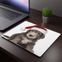 DistinctInk Mouse Pad - 1/4" Foam Rubber - Bedlington Terrier Puppy