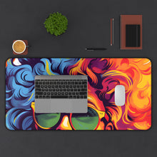 DistinctInk Desk Mat with A World of Words Design for LGBTQ+ Pride