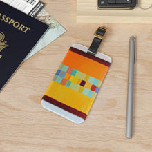 Maiya Wexler - Mid-Century Modern Design Printed on a Custom Luggage Tag