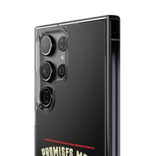 DistinctInk Hybrid (Acrylic/TPU) Clear Slim Fit Case for Apple iPhone | Trump: Promises Made, Promises Kept - Conservative