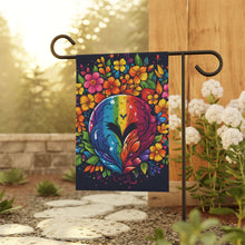 DistinctInk Garden & House Banner Flag with A World of Possibilities Design for LGBTQ+ Pride