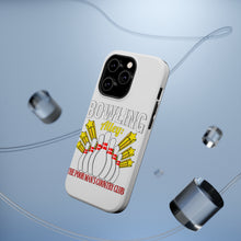 DistinctInk ToughCase for Apple iPhone, Compatible with MagSafe Charging - Bowling Alley The Poor Man's Country Club