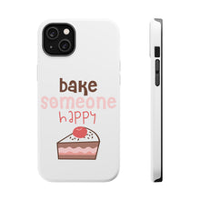 DistinctInk ToughCase for Apple iPhone, Compatible with MagSafe Charging - Bake Someone Happy