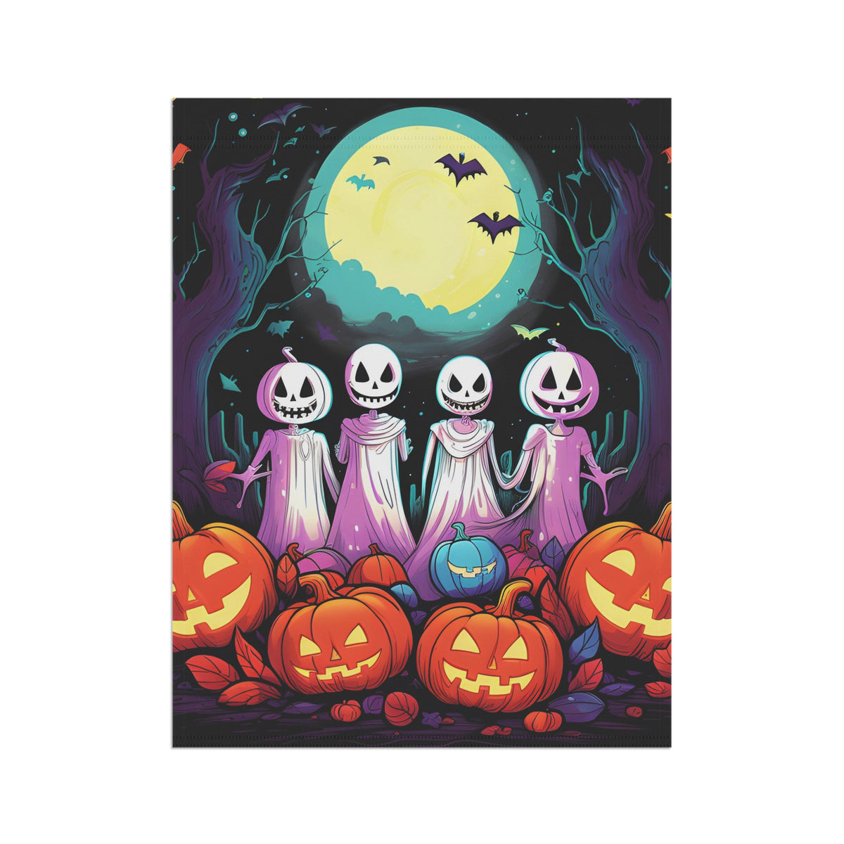 Garden & House Banner Flag with Exploring the Unknown Design for Halloween LGBTQ+ Pride, view 8