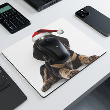 DistinctInk Mouse Pad - 1/4" Foam Rubber - Bluetick Coonhound Puppy