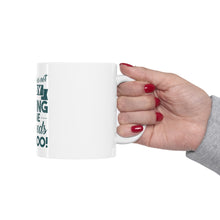 DistinctInk Glossy White Coffee / Tea Mug - Live By Golfing Alone Need Beer Too