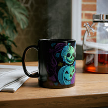DistinctInk Black Coffee Mug - Creating Lasting Memories for Halloween LGBTQ+ Pride