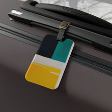 Gustavo Paloma - Mid-Century Modern Design Printed on a Custom Luggage Tag